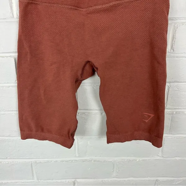 Gymshark High Rise Stretch Biker Shorts Size S - Image 4