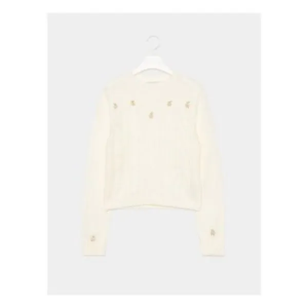 ✨ 8 Seconds Crew Neck Floral Knit Sweater✨ - Image 3