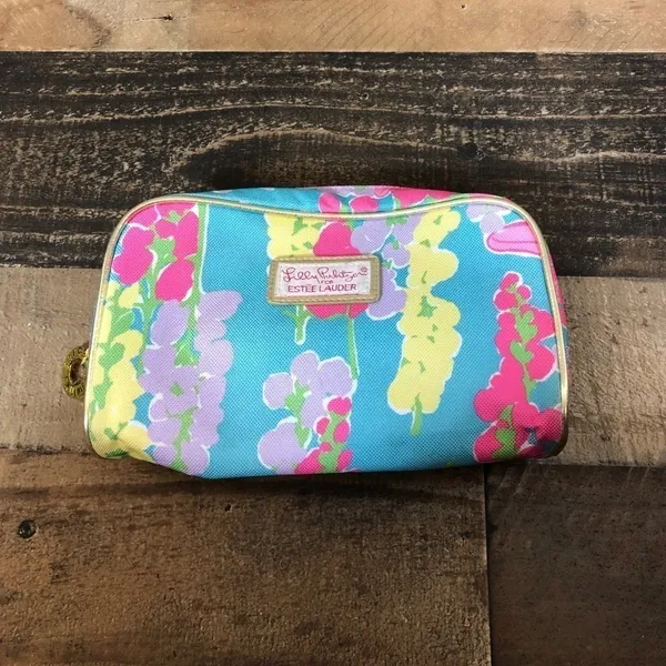 Lilly Pulitzer Estée Lauder makeup bag - Image 3