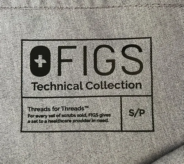 FIGS Kade FIONx Cargo Graphite Gray Straight Leg Scrub Pants - Image 7