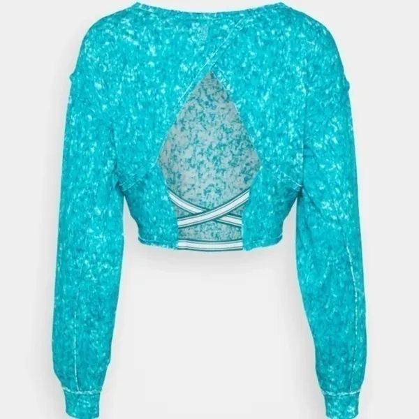 FREE PEOPLE movement Women's  Backstage Open Back Sweatshirt - Image 2