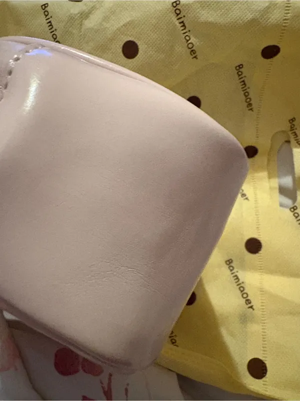 Cute Pink miffy Mini Tote Bag with Front Zip Pocket - Image 4