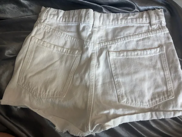 White ZARA Shorts - Image 4