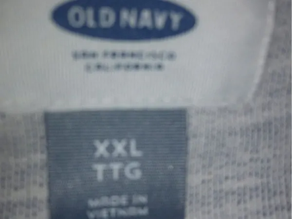 Old Navy XXL Denim Look Stretch Capped Sleeve Top Plus - Image 4