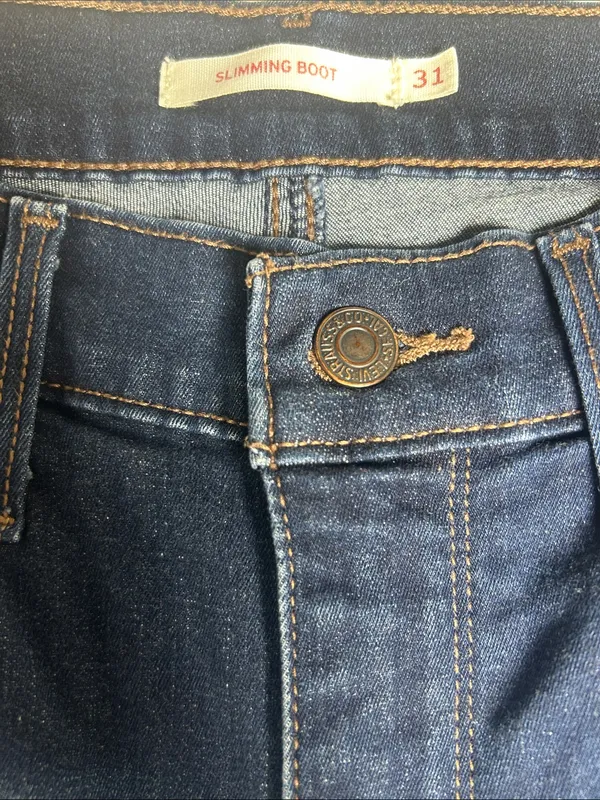 Levi's Jeans Women's Size 31 Slimming Bootcut High Rise Jeans Stretch - Image 4