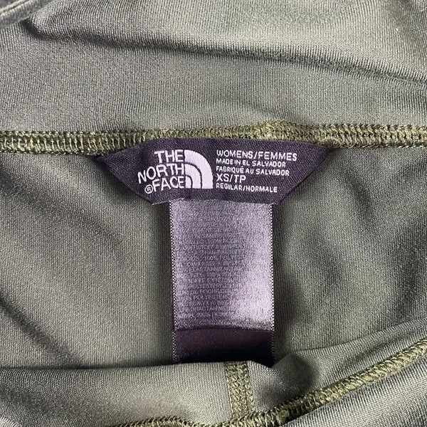 The‎ North Face Leggings Women's XS Green 28" Inseam Scrunched Mid Rise Ladies - Image 3