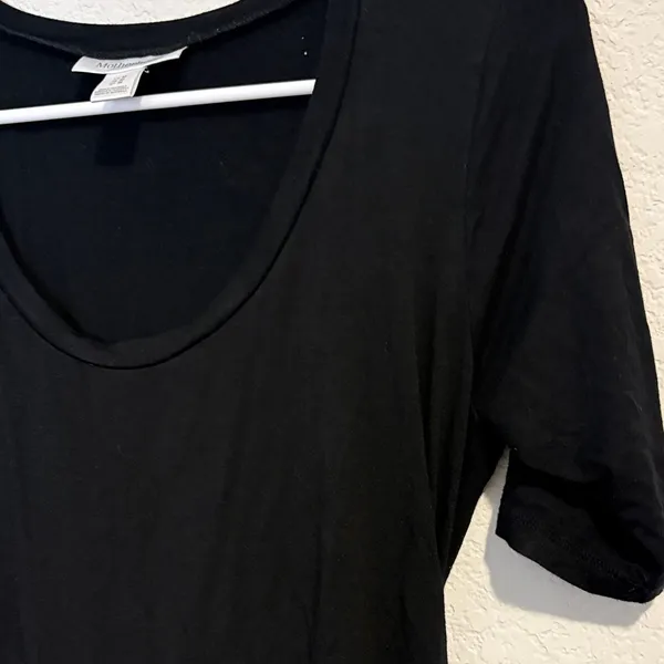 Motherhood Classic Black half Sleeve midi Dress - Image 3