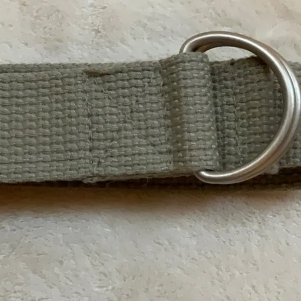 Sophisticated Cream and Silver Belt for Timeless Style - Image 3