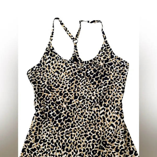 Outdoor Voices The Exercise Dress NEW Version Leopard Print Tennis Running XS - Image 6