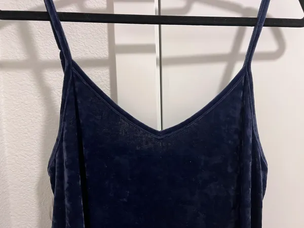 American Eagle Like new velvet valor navy blue jumpsuit - Image 3
