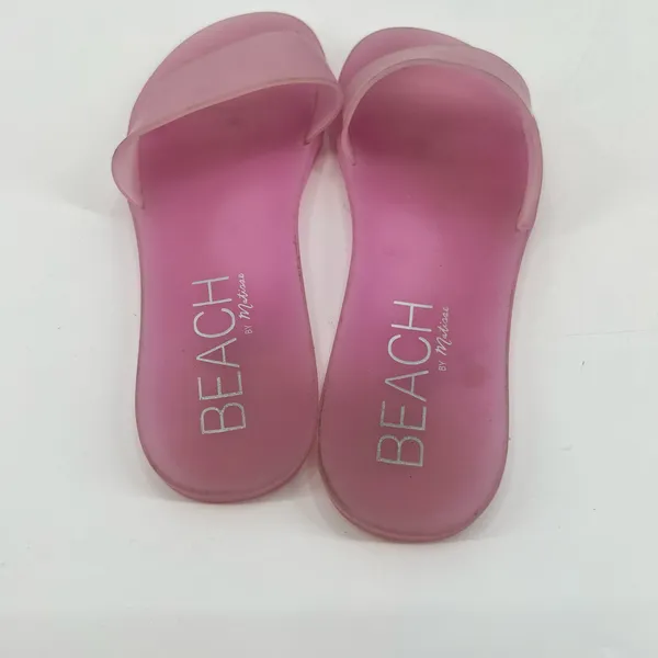 Anthropologie Matisse Beach Sol Slide Sandals pink slip on jelly beach size 7 - Image 3