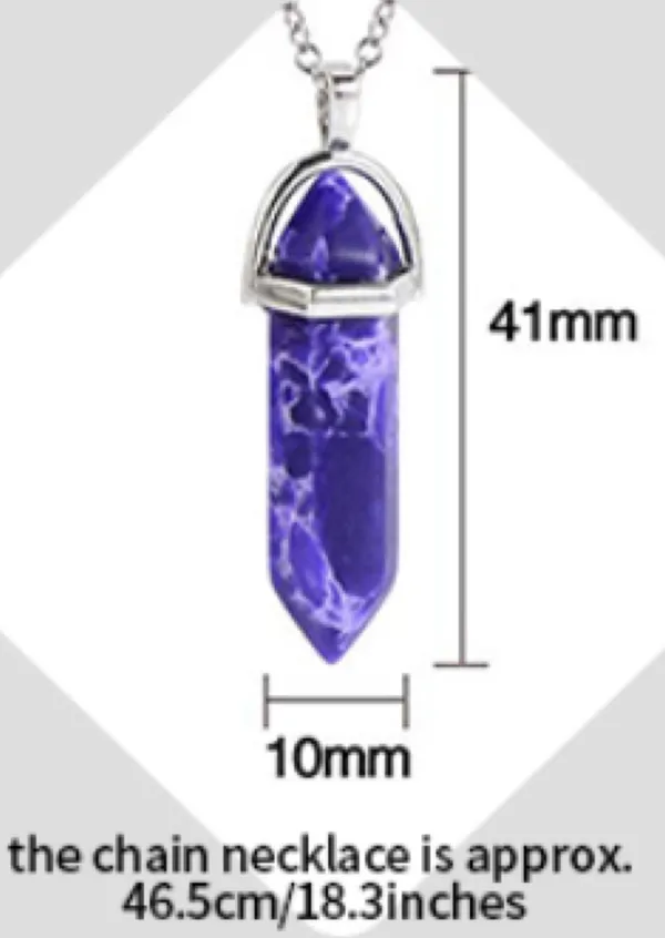 Chakra Crystal Necklace - Image 2