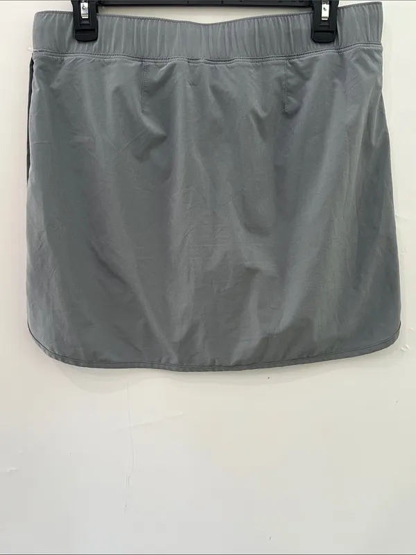 Athleta Stretch In Skort Skirt Cobblestone Gray Medium 438956 - Image 7