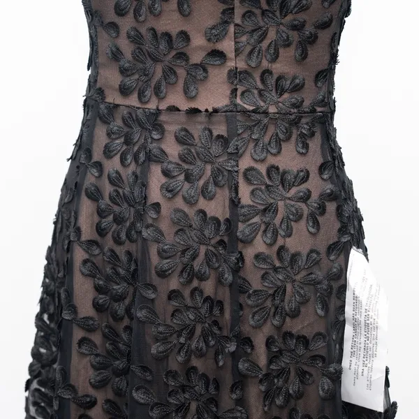 Dress The‎ Population - Anabel Gown Black Nude Medium - Image 9