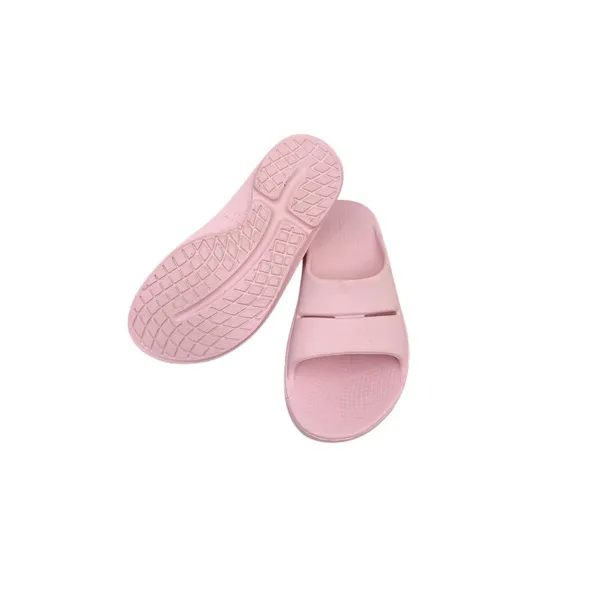 OOFOS OOahh Sandal Pink Slip On Recovery Slides Women's 7 - Image 3