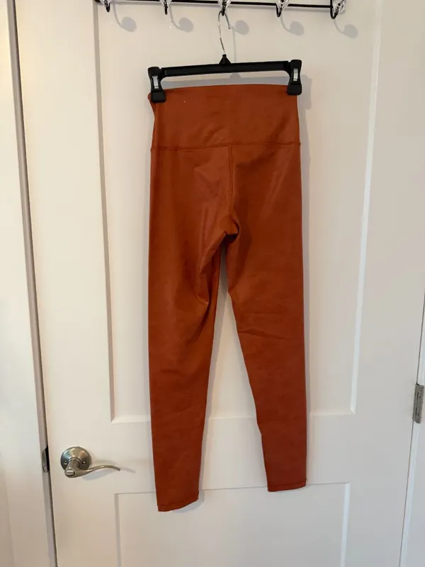 Aerie Burnt Orange Leggings - Image 4
