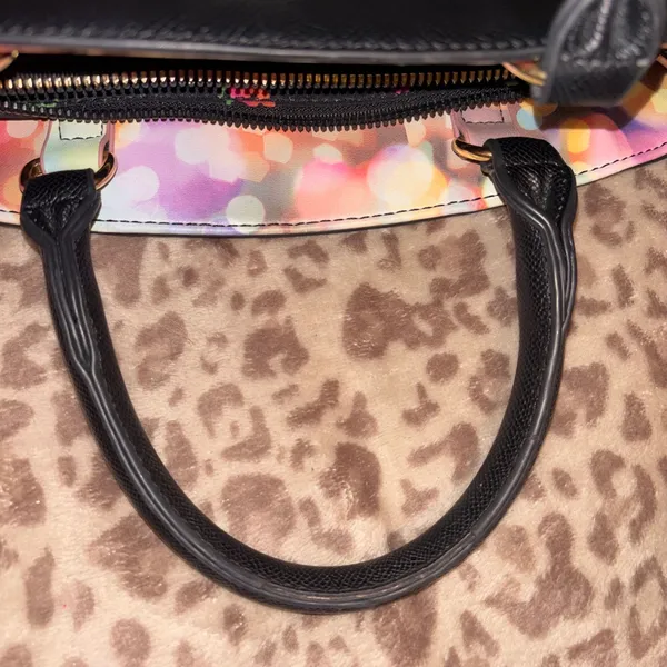 Betsey Johnson Satchel Black - Image 7