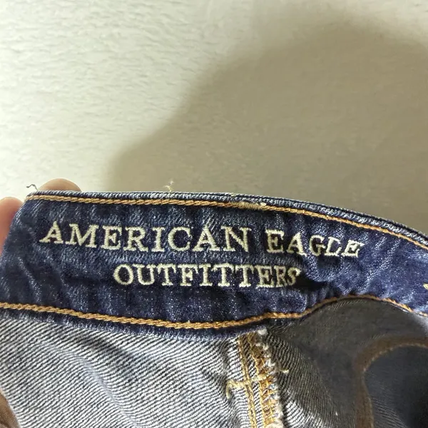 American Eagle Hi-Rise Festival Shorts Cotton Women Distressed Women's Size 4 - Image 6