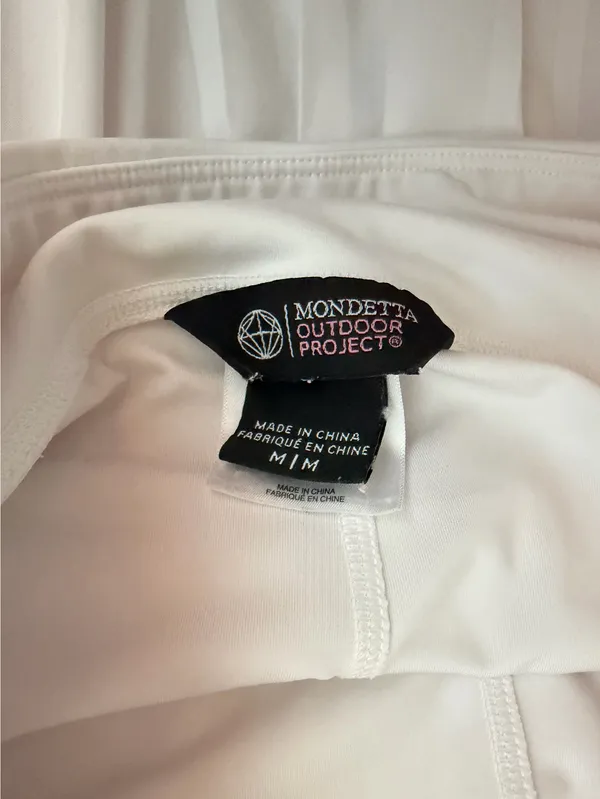 Mondetta White Tennis Skirt - Image 3