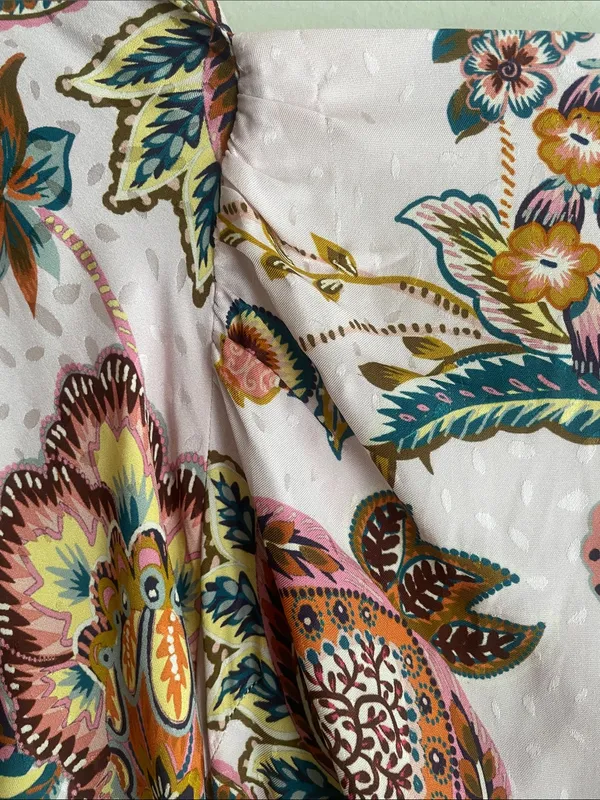 Kachel x Anthropologie Flutter-Sleeve Slip Dress Pink - Image 9