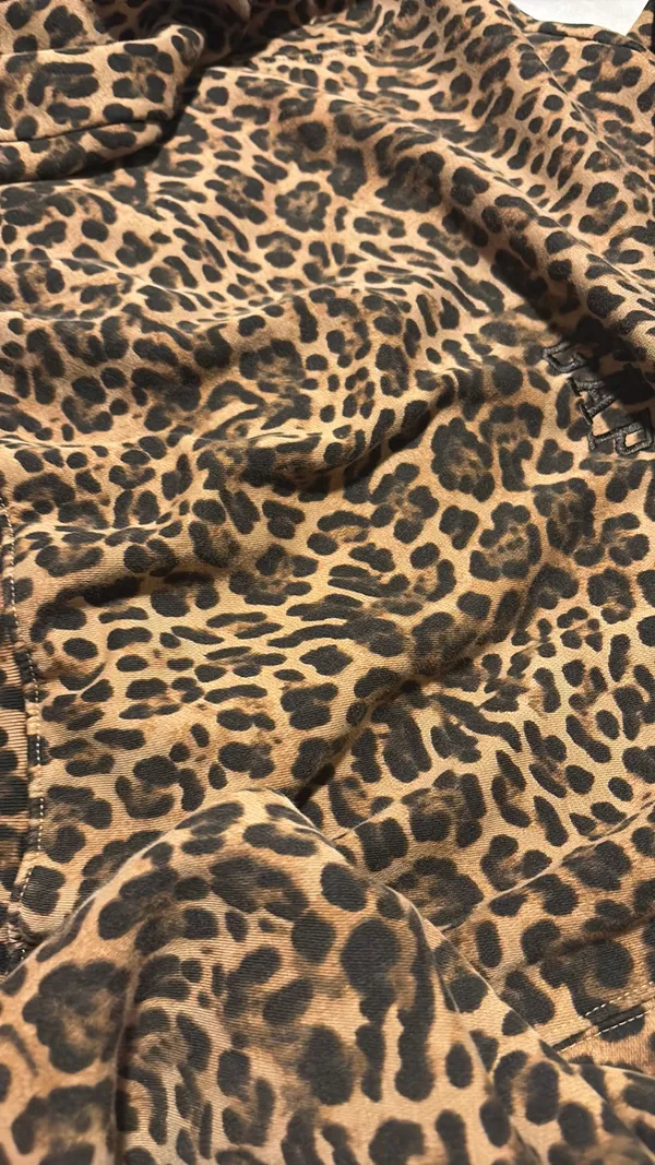 Cheetah Print Gap Hoodie - Image 3