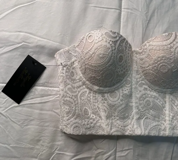 Lace Corset White - Image 2