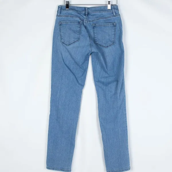 Ann Taylor Loft Curvy Cuffed Crop‎ Jeans Sz 26/2T - Image 5
