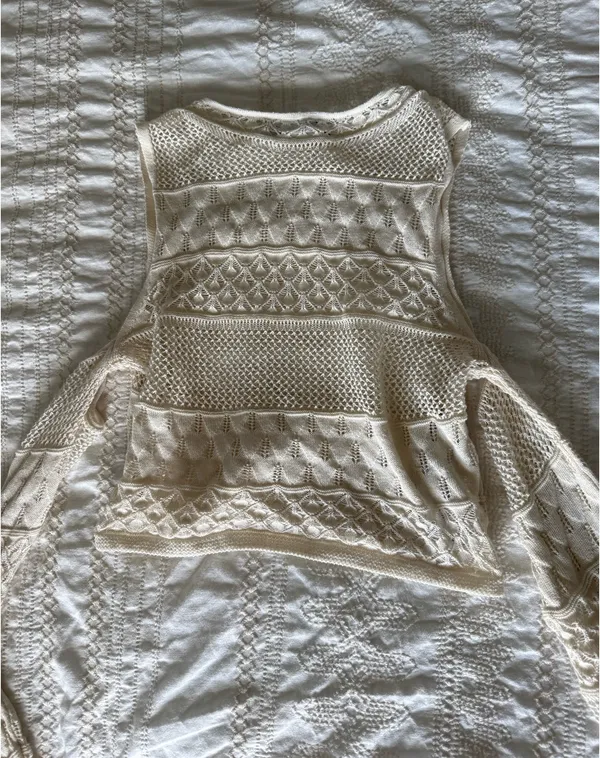 ZARA Crochet Cover up - Image 2