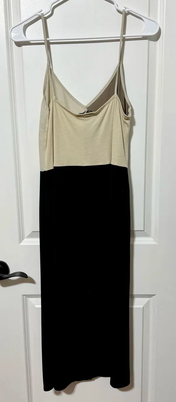 MNG Suit Women's Color-Block Lingerie Cami Midi Dress - Image 4