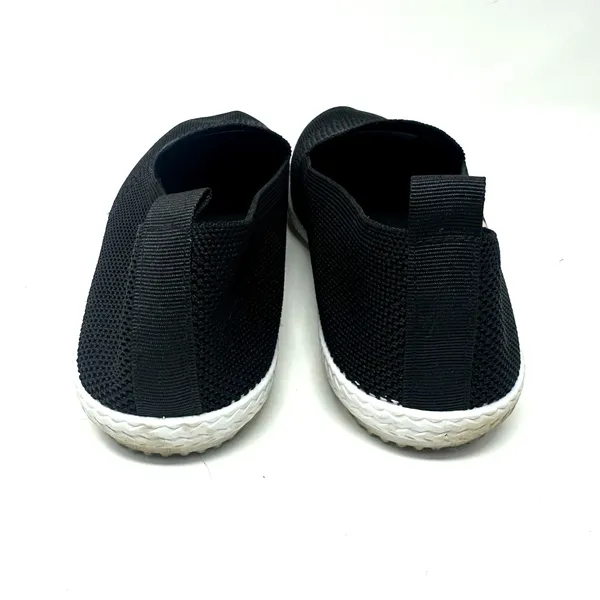 Tommy Bahama Size 10 Slip-On Deck Comfort Shoes Black with White Sole‎ - Image 4