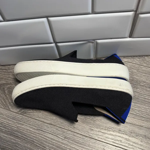 Rothy's‎ The Original Slip On Black Knit Sneakers Women's Size 5.5 - Image 10