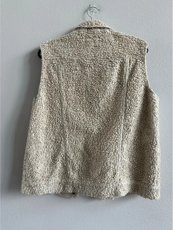 Current/Elliott Sherpa Vest Size 2 Size M - Image 6