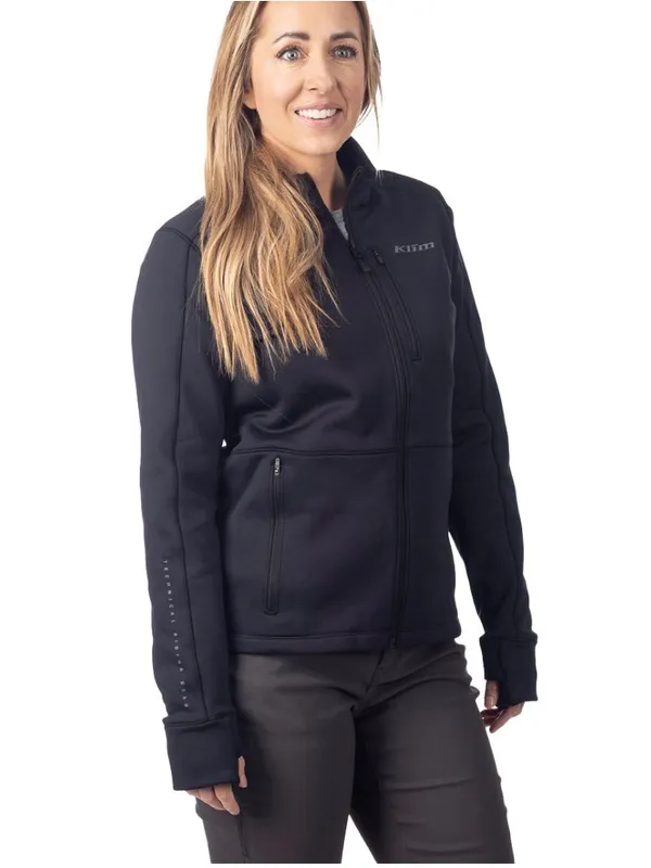 Klim Sundance Women’s M Mid-Layer Jacket Black New England Power Sports Logo - Image 9
