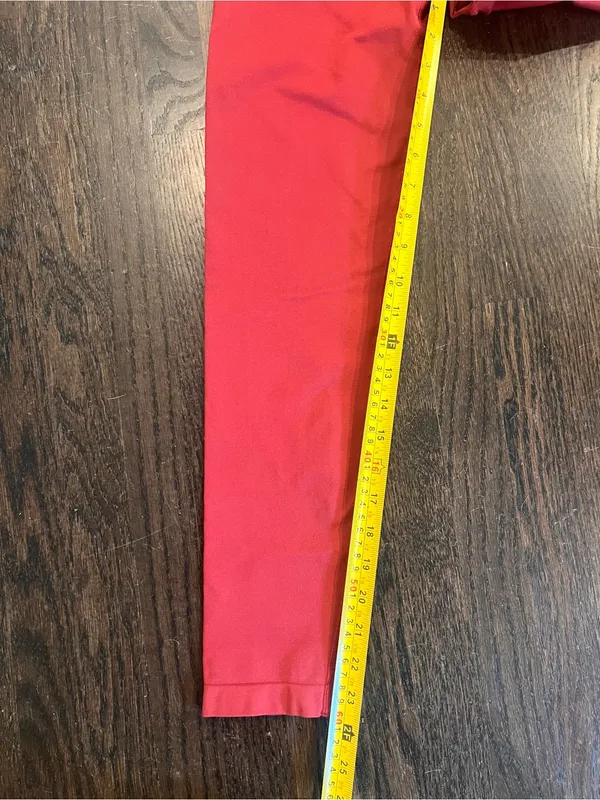 NVGTN Red Coral Contour Seamless Leggings Workout - Image 5