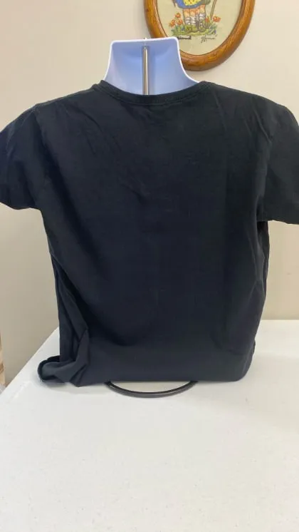 Women’s V-neck Skull T-shirt - Image 2