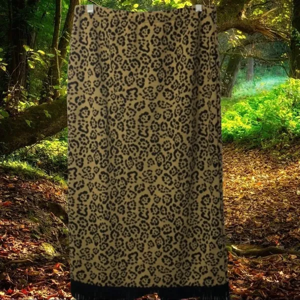 Lemme for Nina Lenard Tan and black leopard skirt - Image 4