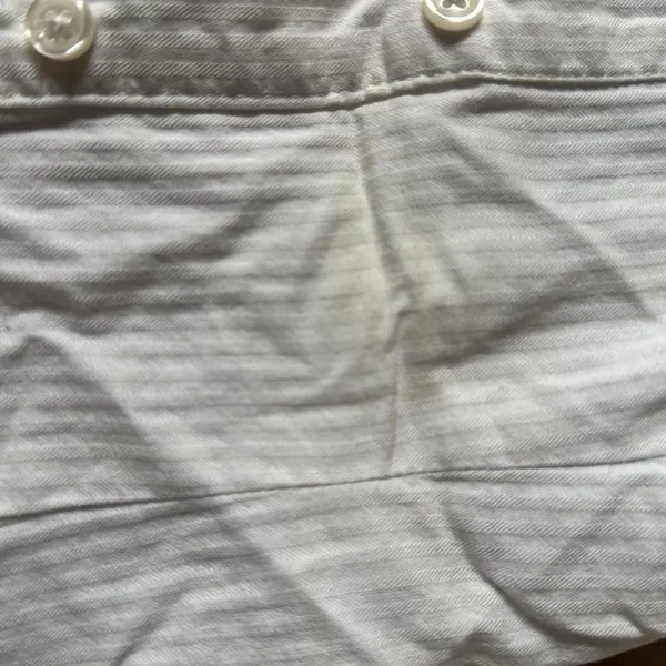 Brandy Melville White Button-Up Shirt - Image 3