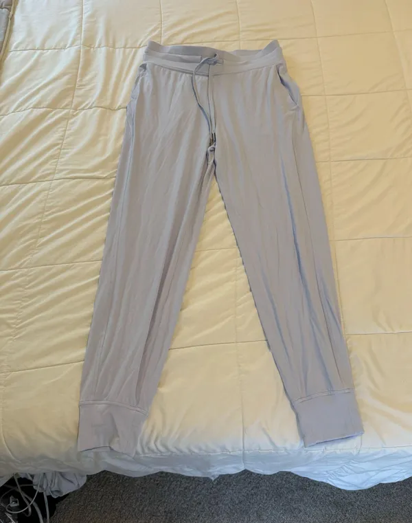 lululemon ready to rulu joggers in powder blue - Image 8