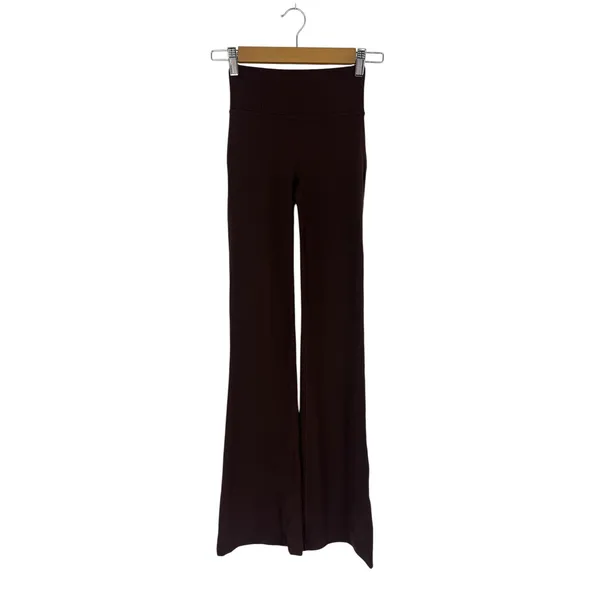 Lululemon Groove Super-High-Rise Flared Pant Espresso Size 0 Nulu - Image 2