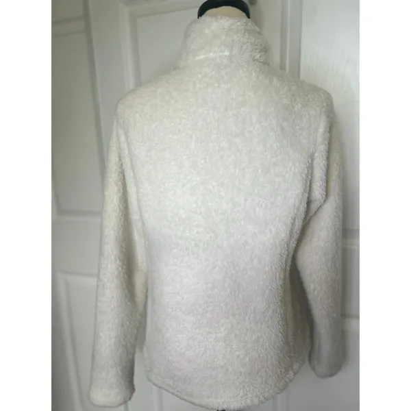Patagonia Los Gatos‎ 1/4 Zip Fleece Pullover Birch White Womens Medium 25235 - Image 2