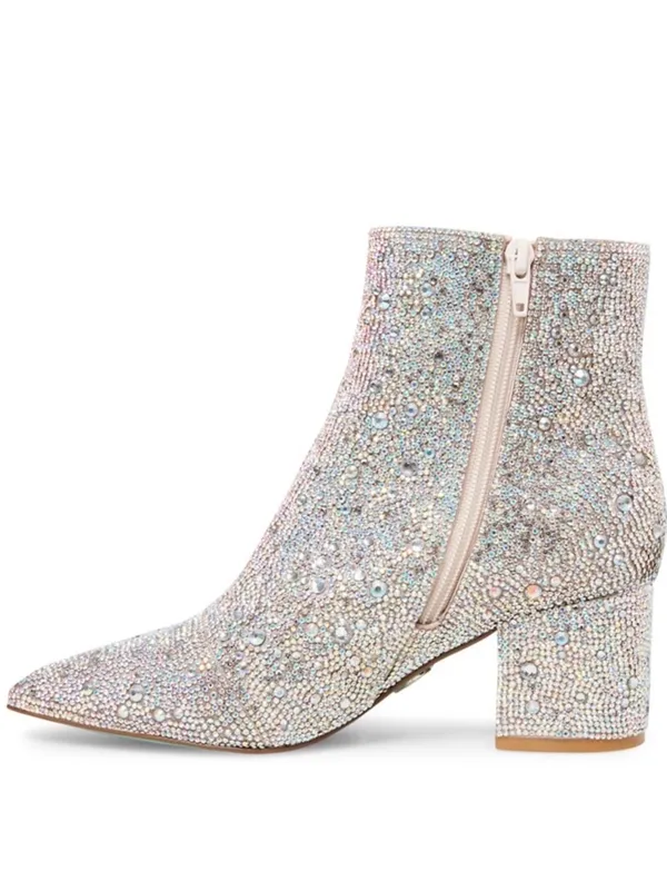 Betsey Johnson Sparkle Boots size 7 - Image 2