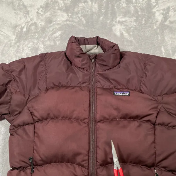 Patagonia Fitz Roy Jacket Womens Small Goose Down Quilted Outdoor Puffer Hiking - Image 8