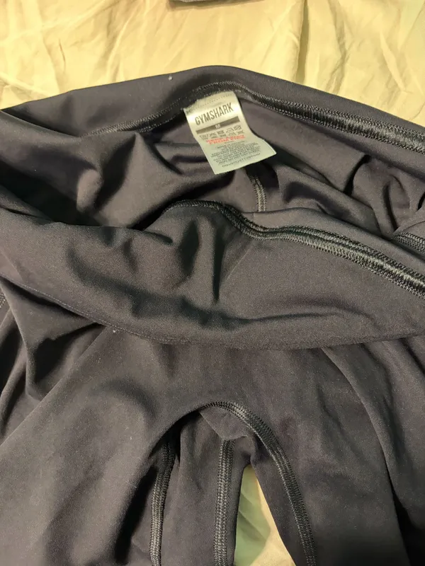 Black Gymshark Crossover Shorts - Image 4
