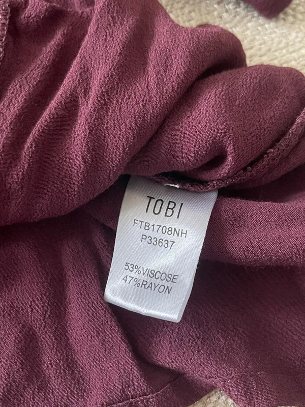 Tobi Dark Purple Top - Image 7