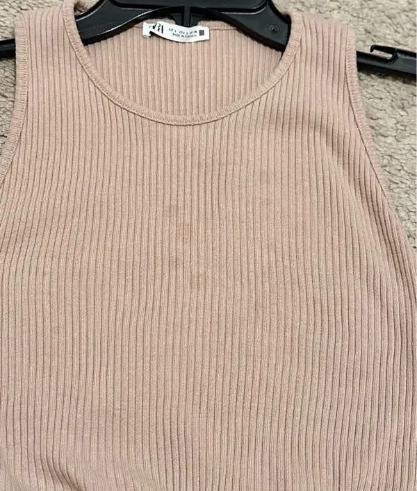 Zara Ribbed Tank Top - Image 6