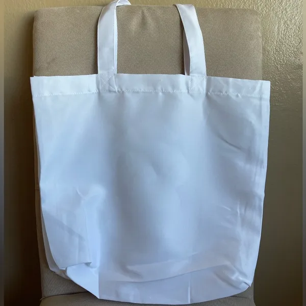 Halloween Horror Reusable White Tote Bag 13.5x13.5x4 NEW - Image 3