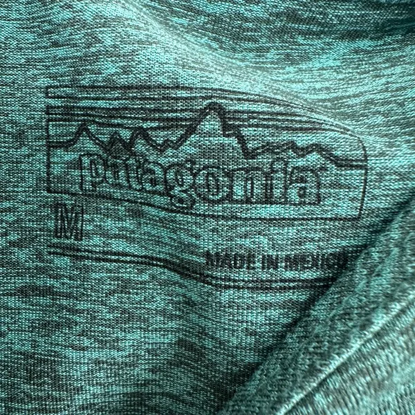 Patagonia Size Medium Green Sleeveless Dress Tulip Back Athletic Athleisure‎ - Image 3