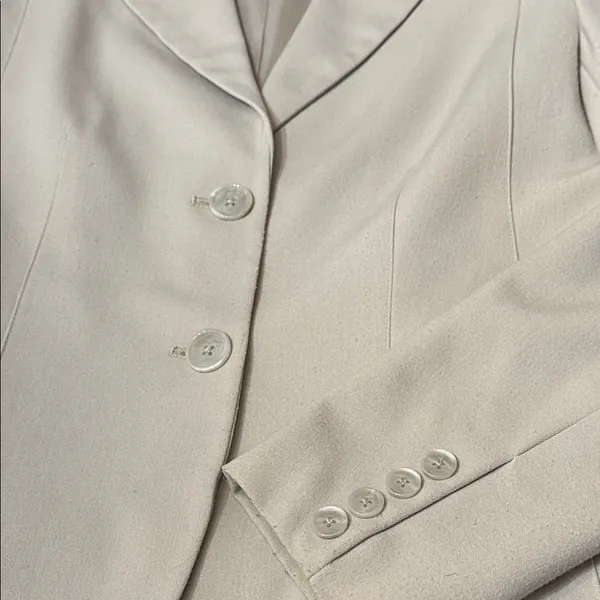 RAFAELLA Tan Blazer Jacket Size 6P - Image 5