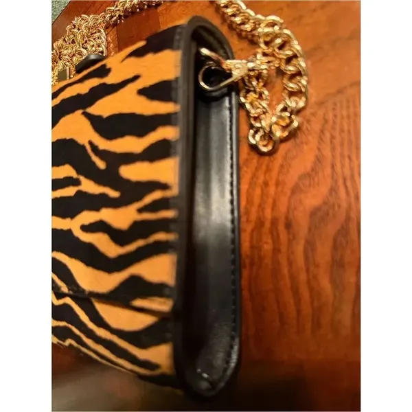 Aldo Tiger Print Brown & Black Top Handle/Crossbody Bag.NWOT - Image 8