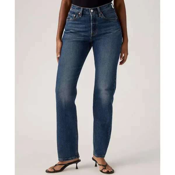 New Levi's 27x30 Women's 501 Curve Jeans Cold Summer Dark Wash - Image 2